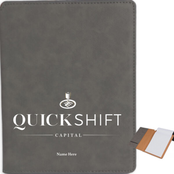 Quick Shift Capital Personalized  - Custom Branded 9.5" X 12" PORTFOLIO Thumbnail