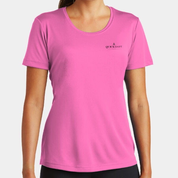Quick Shift Capital Printed - Ladies PosiCharge ® Competitor™ Tee Thumbnail