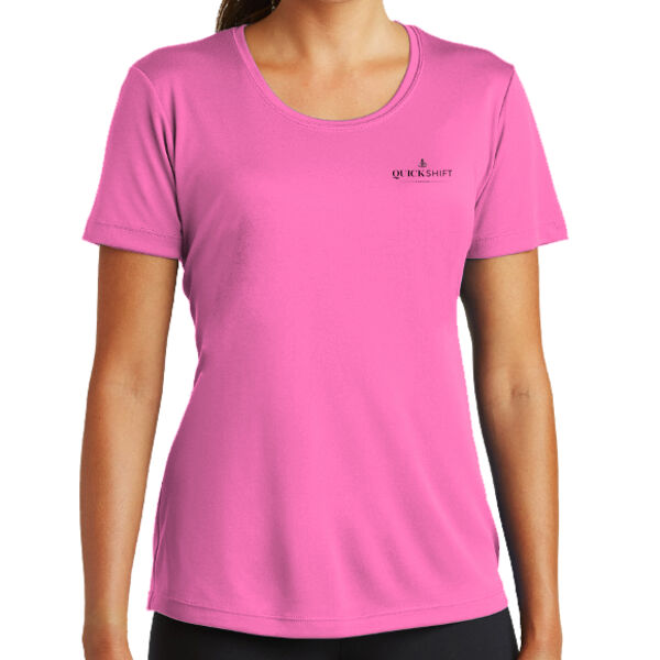 Quick Shift Capital Printed - Ladies PosiCharge ® Competitor™ Tee Thumbnail