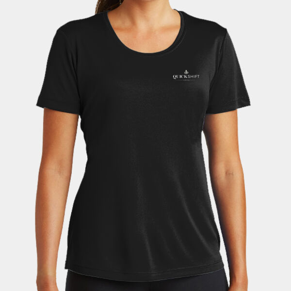 Quick Shift Capital Printed - Ladies PosiCharge ® Competitor™ Tee Thumbnail