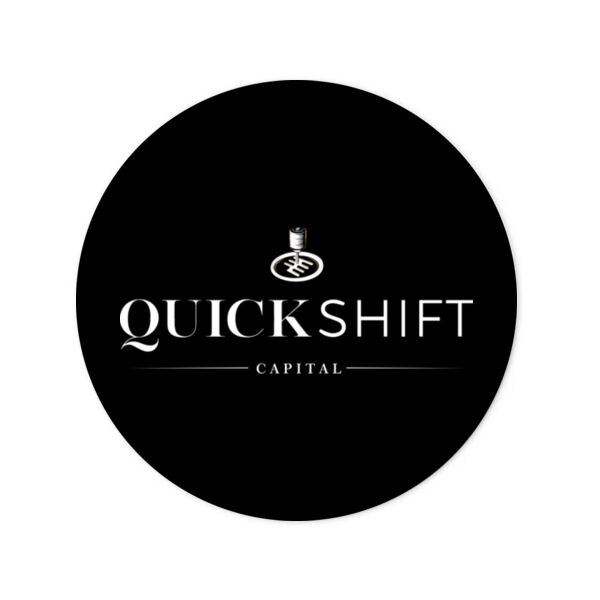 Quick Shift Capital Printed - Round  1/4" Thick Premium Mousepad  Thumbnail
