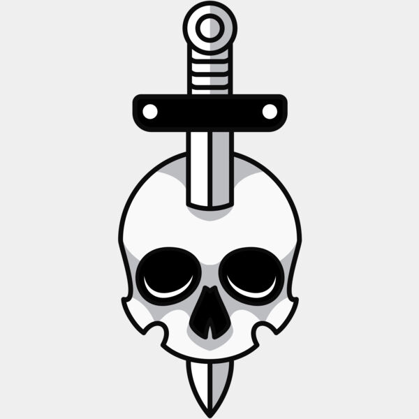 Elements Skull logo template 07 Thumbnail