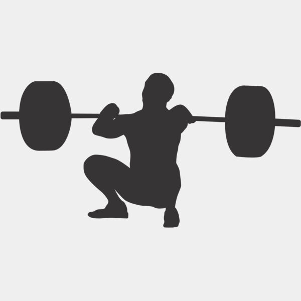 Exercise Weight Lifting Silhouette 5 Thumbnail
