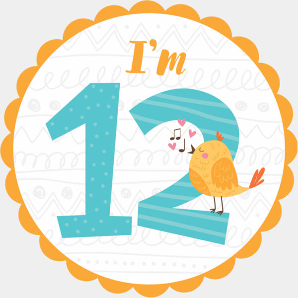 Twelve Birthday Animal Bird Number 1 Thumbnail