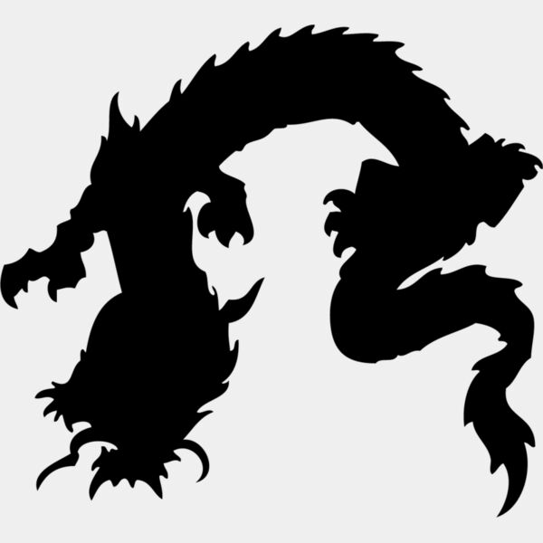 Dragon Silhouette 7 Thumbnail