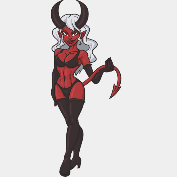 Cartoon Woman Demon 1 Thumbnail