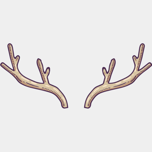 Watercolor Antlers 1 Thumbnail