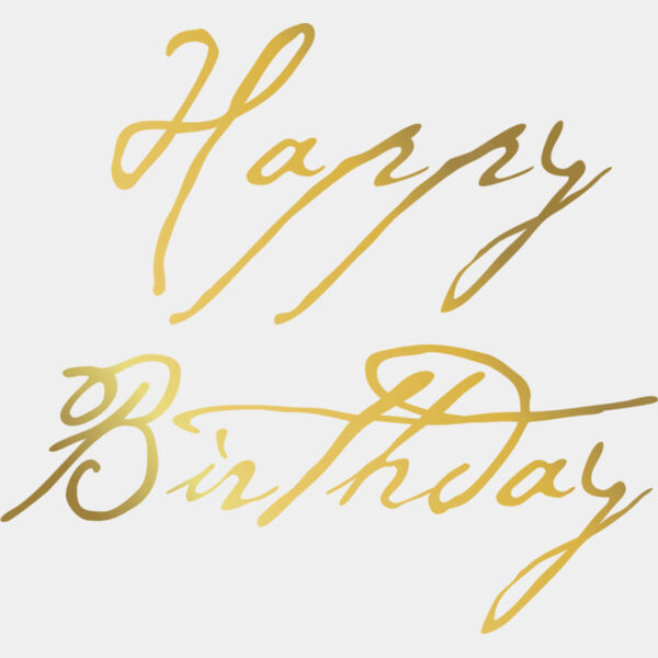 Watercolor Happy Birthday Text 1 Thumbnail