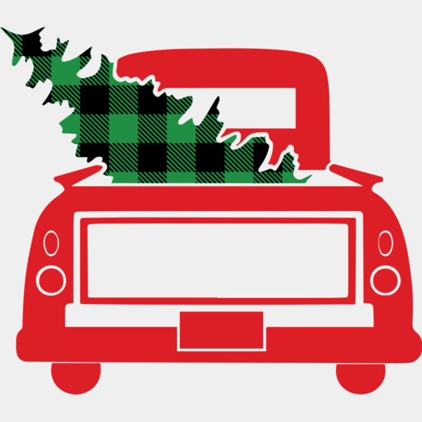 Christmas Tree Truck Plaid 1 Thumbnail