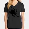 Ladies Core Cotton V-Neck Tee Thumbnail