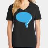 Ladies Core Cotton V-Neck Tee Thumbnail