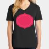 Ladies Core Cotton V-Neck Tee Thumbnail