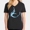 Ladies Core Cotton V-Neck Tee Thumbnail